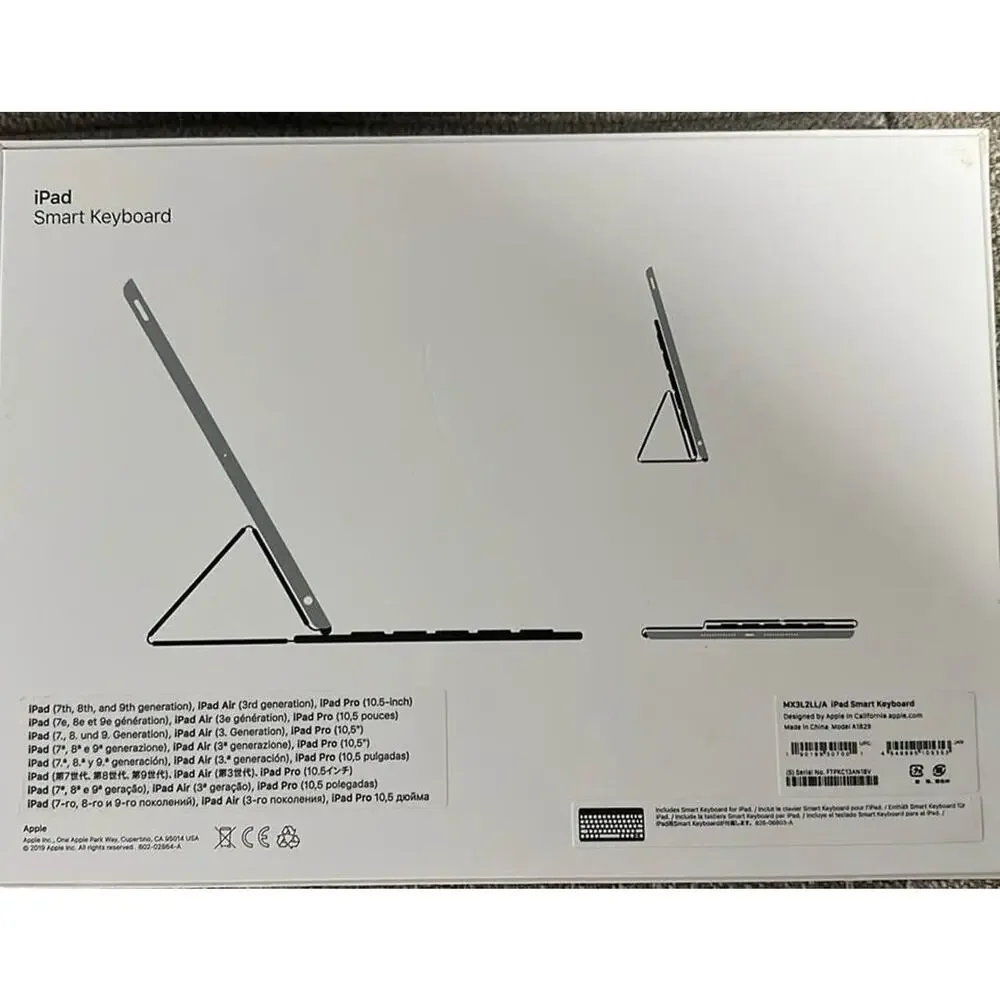 Apple Ipad Smart Keyboard - Picture 2 of 3